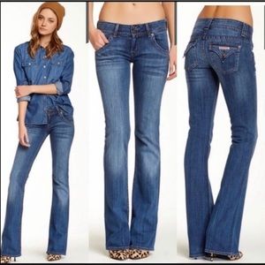 Hudson Petite Signature Bootcut Jeans